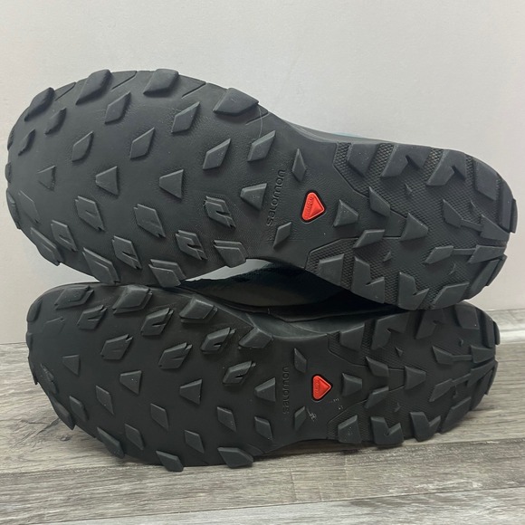 Salomon Outline GTX Womens 6 Hiking Shoes Blue Grey Waterproof GORE-TEX 409970 - Picture 6 of 8